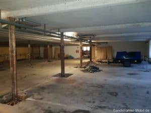 Sandstrahlen Stahlträger Tiefgarage (44)